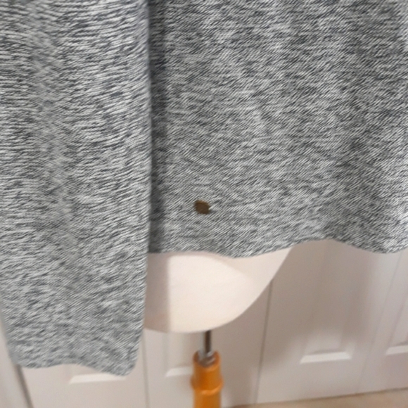 Shahalie women's cotton Blend gray knit Long-Sleeve open Cardigan size Large - Picture 4 of 12